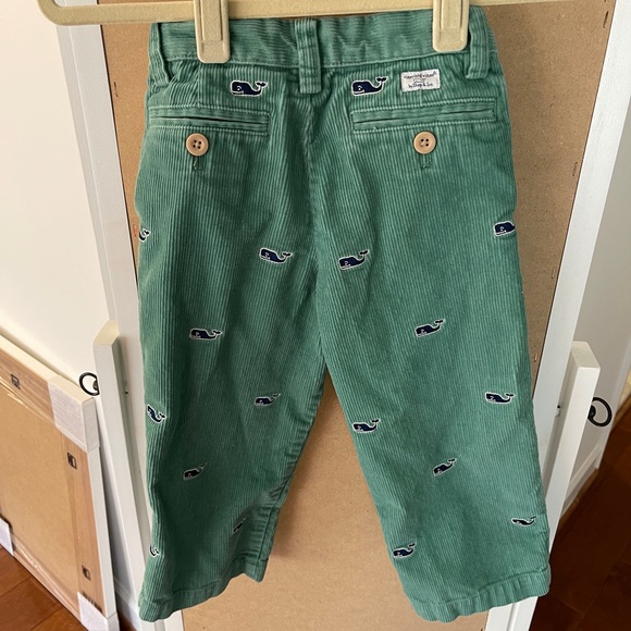 3T Vineyard Vines Green Whale Cords - Picture 5 of 5